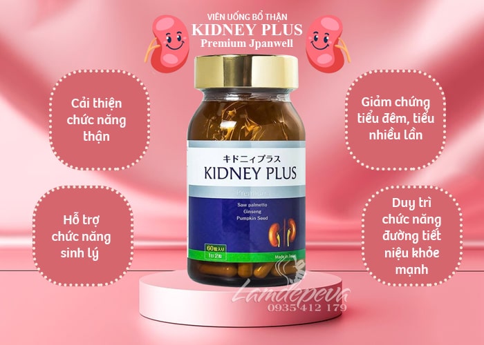 Bổ thận Kidney Plus Premium Jpanwell Bổ thận Kidney Plus Premium Jpanwell